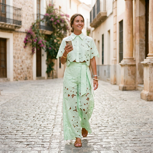 Boho Two-Piece Maxi Skirt Set