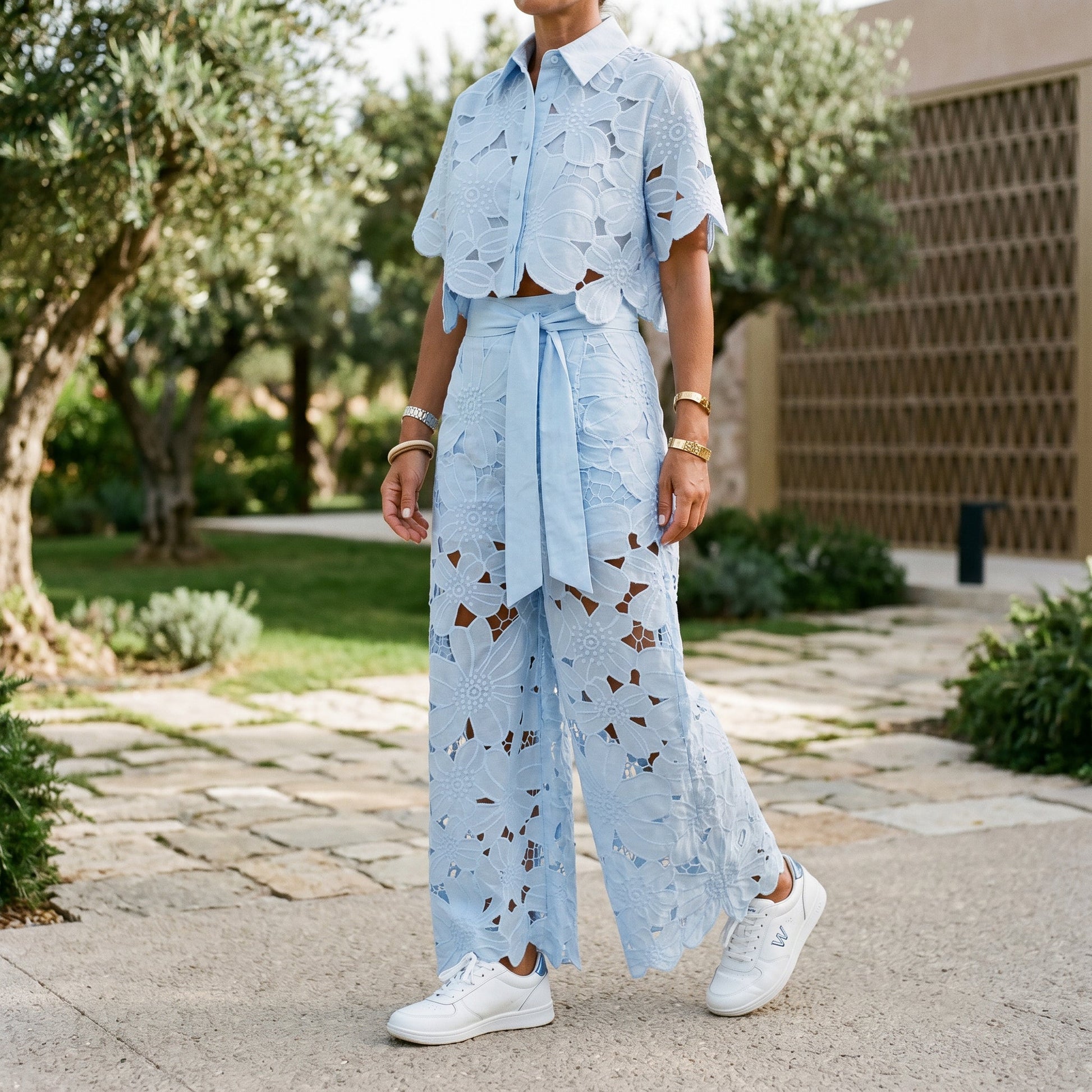 Boho Two-Piece Maxi Skirt Set