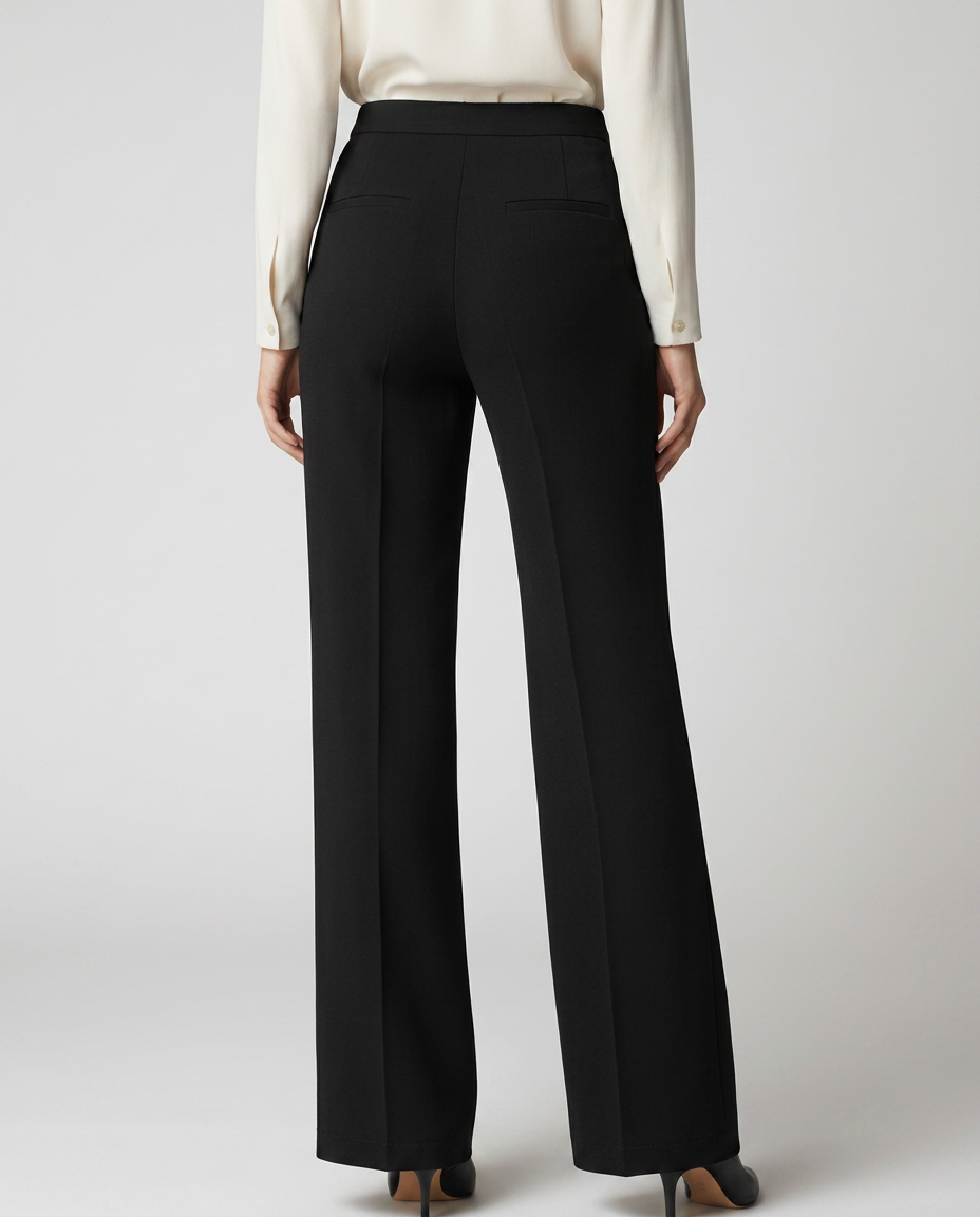 High Waist Palazzo Trousers