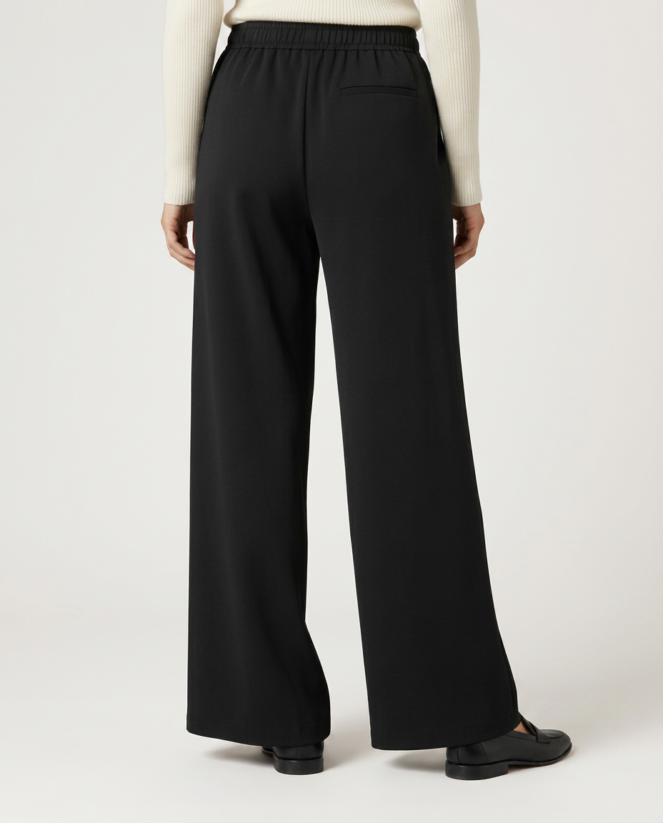 High Waist Wide Leg Trousers