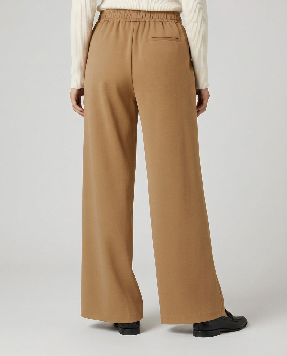 High Waist Wide Leg Trousers