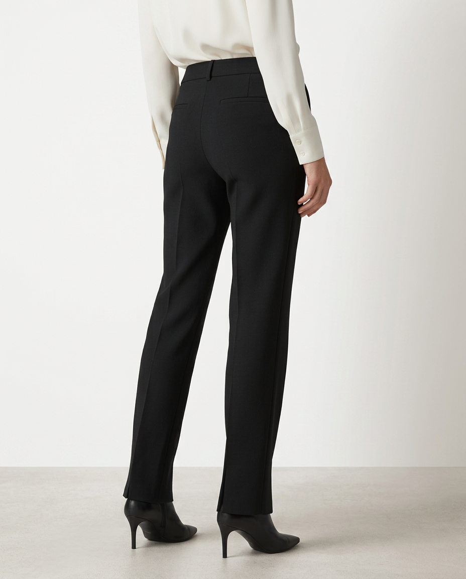 Palazzo Trousers With Side Slits